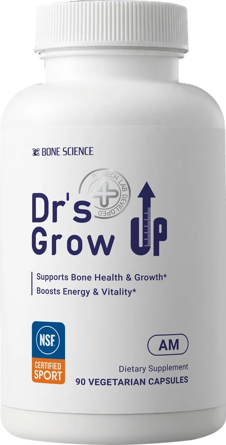 Dr's Grow UP AM bottle